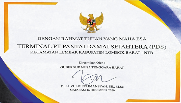 Sertifikat Legalitas Peltra